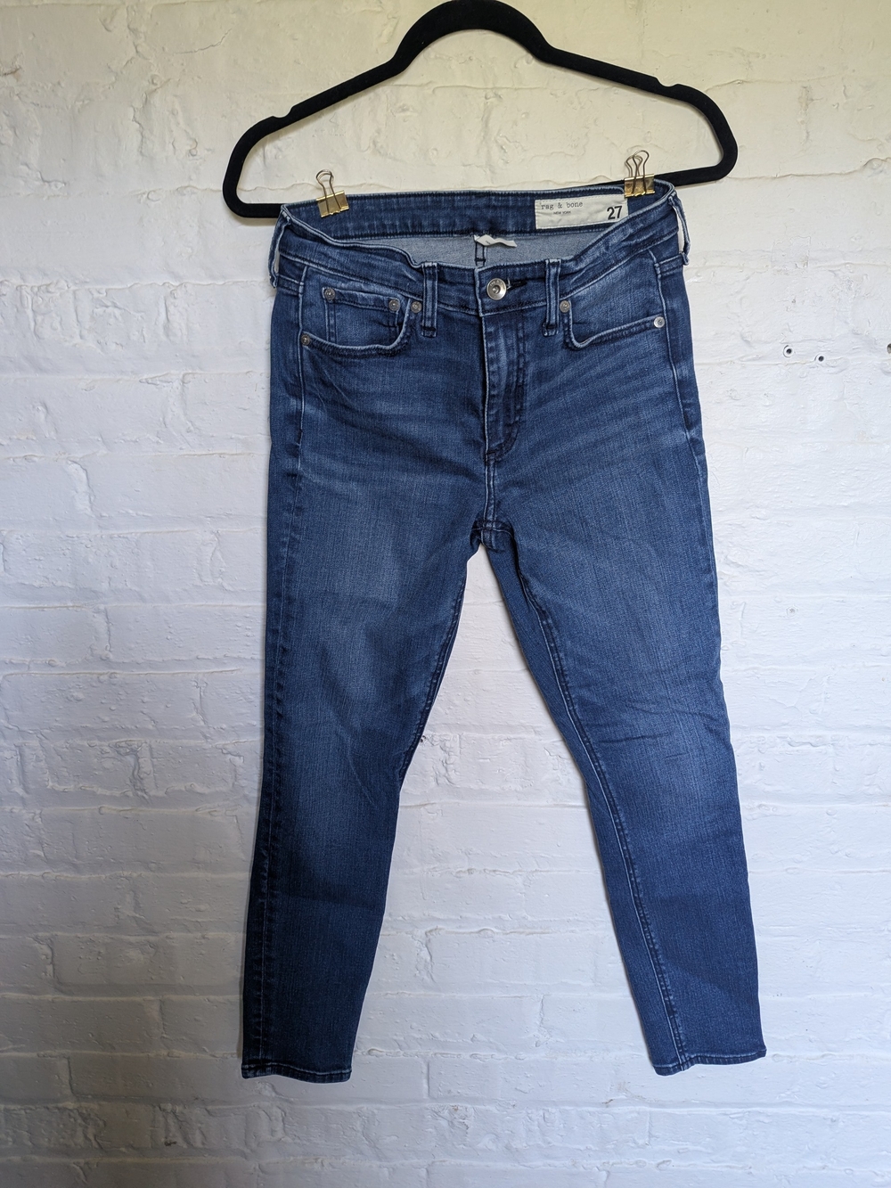 Rag and Bone Cate Mid-Rise Ankle Skinny